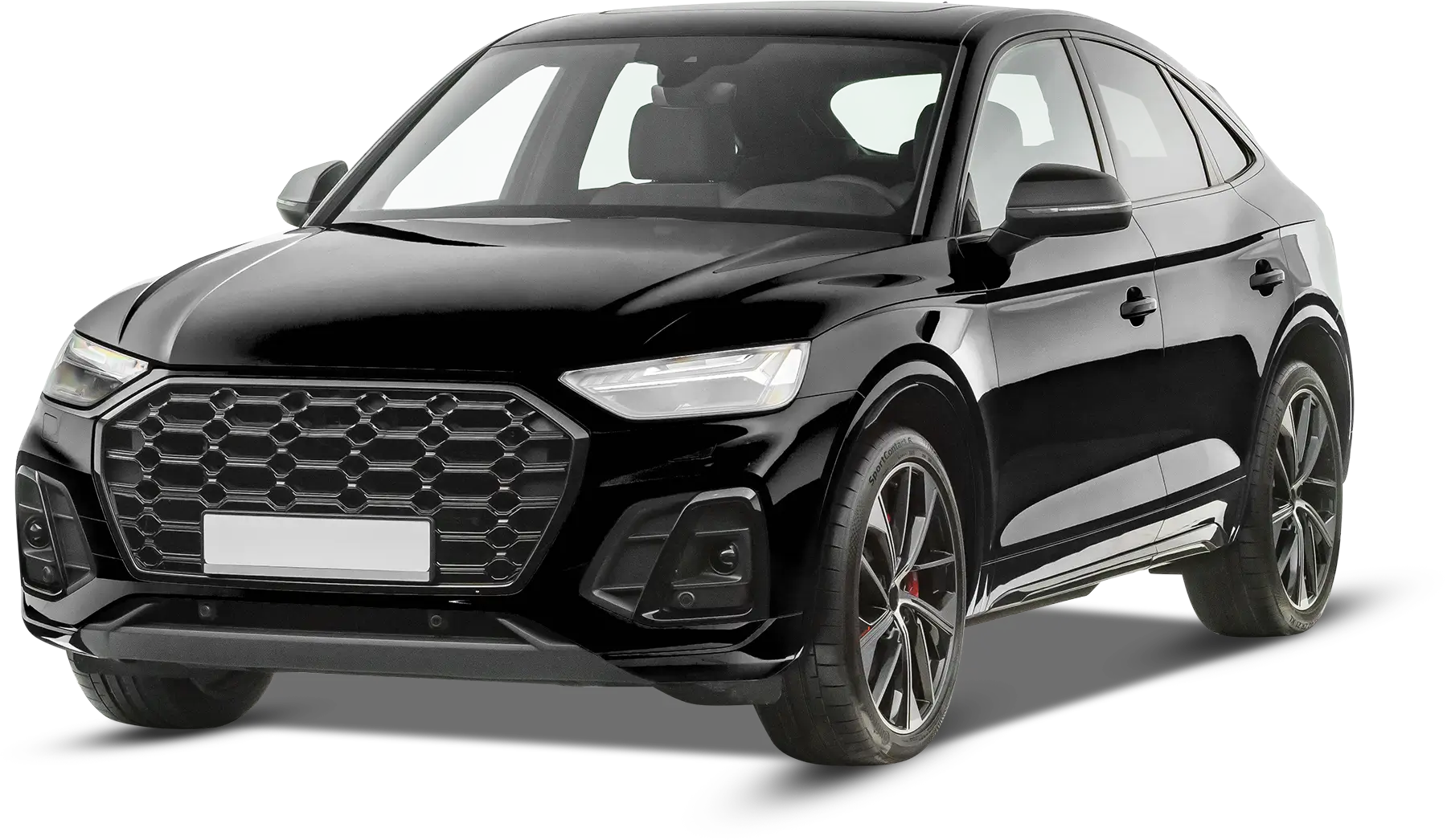 SUV noir élégant avec design moderne et finitions haut de gamme